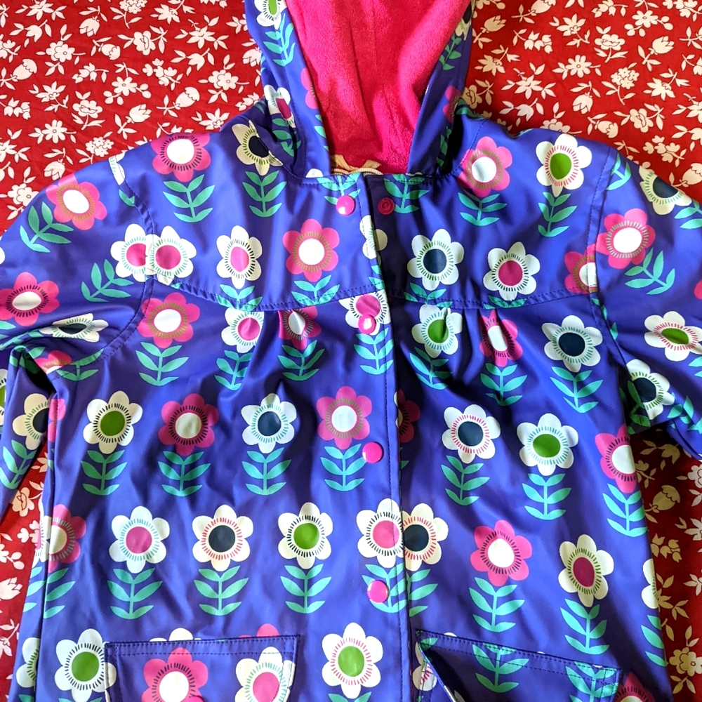 Girl's Hatley lined Raincoat